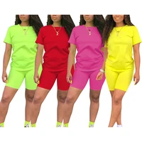 

Fall boutique shorts set tracksuit clothing women two piece outfits