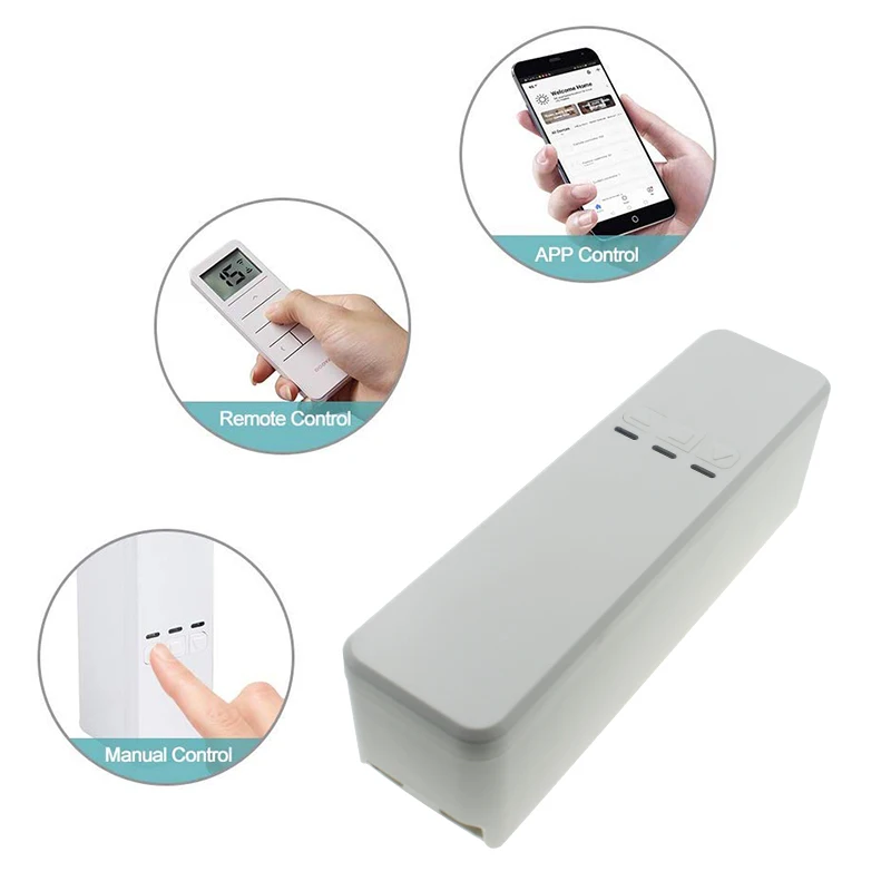 

Tuya Smart Home WIFI Remote Control Blinds Curtain Shade Shutters Chain Motor, White(can be oem)