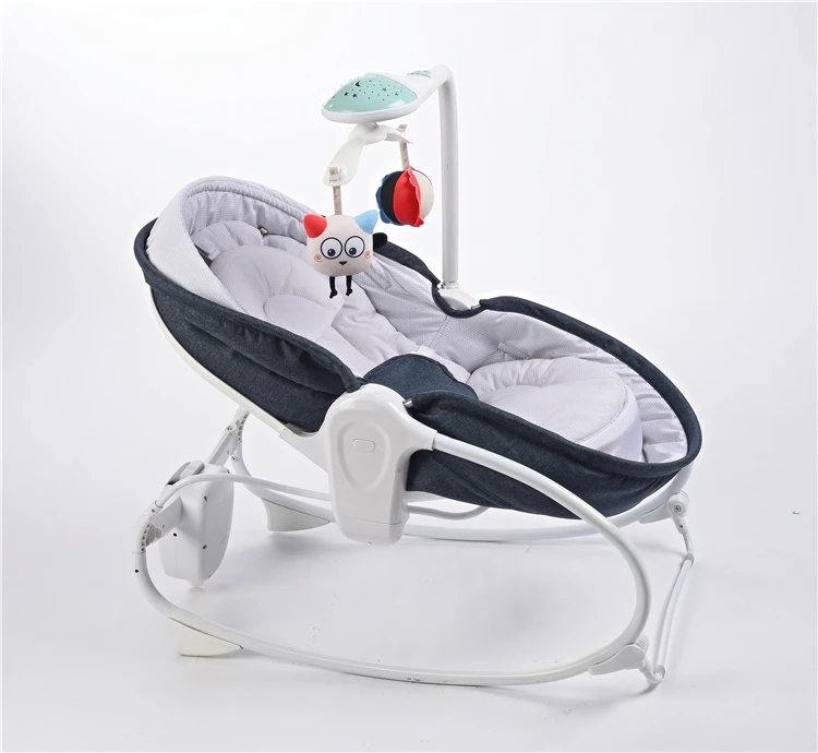 
Wholesale 2020 Latest Product High Quality 0-18Kg Load Range Metal 3 In 1 Electric Baby Swing Cradle With Music 