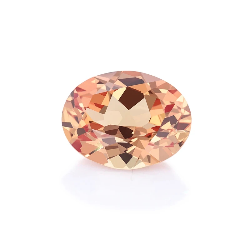 

starsgem  oval shape fancy orange lab sapphire