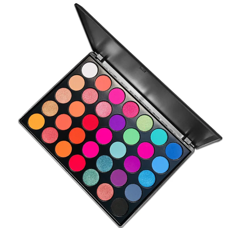 

35 Colors Private Label Eyeshadow Palette High Pigment Makeup Pallette Eyeshadow Palettes
