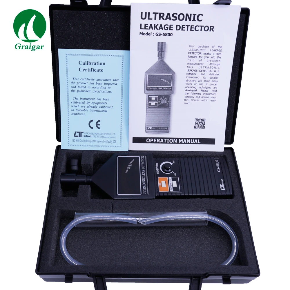 Lutron Gs5800 Ultrasonic Leak Detector Pressure Vacuum Water Gas Or