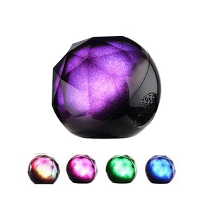 BT Wireless RGB LED Diamond Bluetooth Speaker