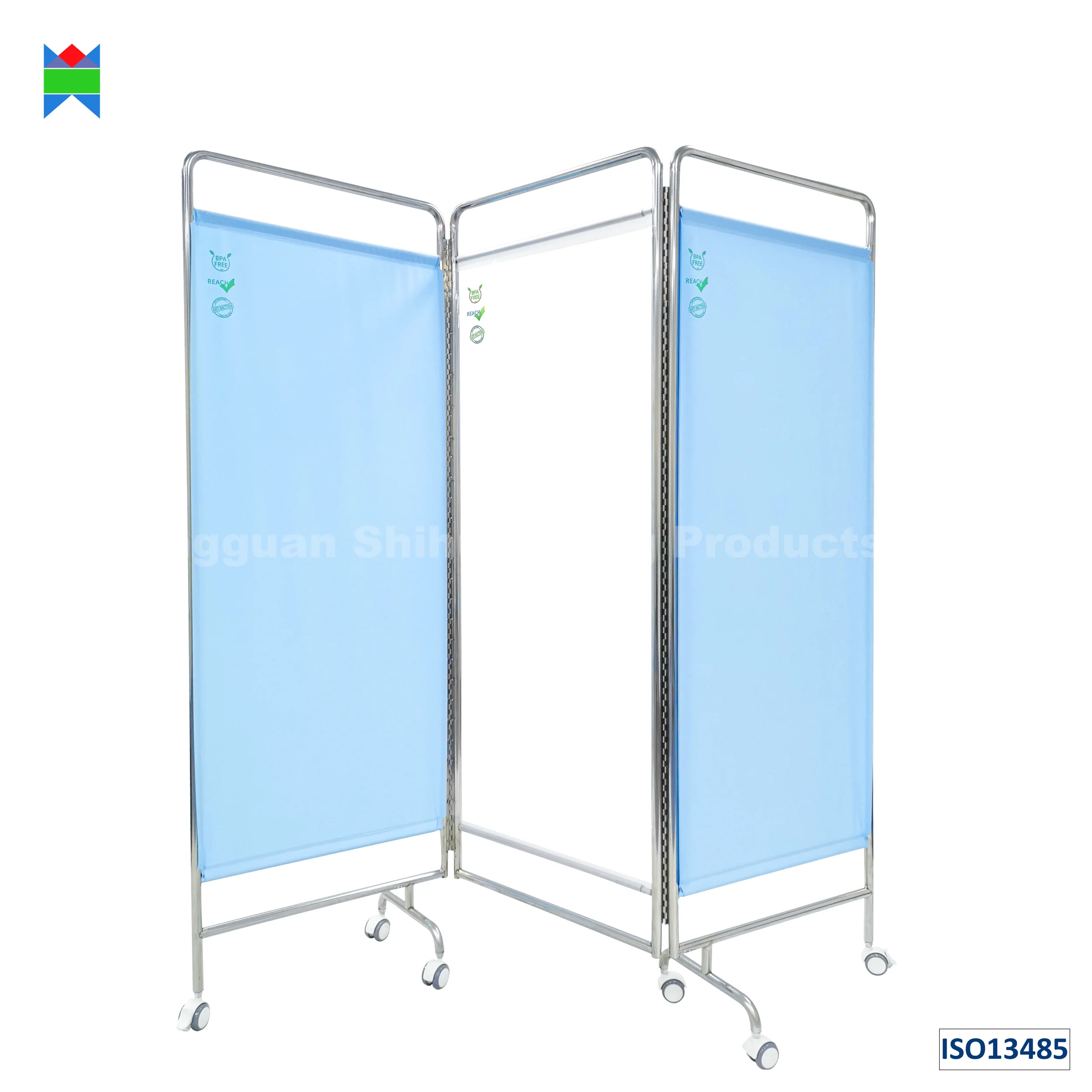 
Anti-microbial Medical Shield curtain Light weight folding screen suitable for hospitals, clinics and nursing house 