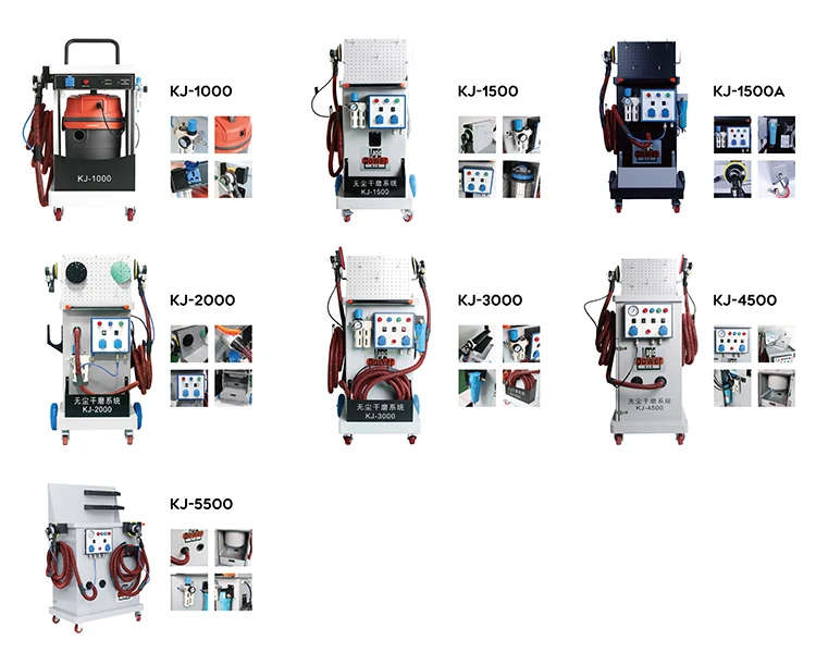 Automatically temperature measurement distance detect drying lamp for automotive paint