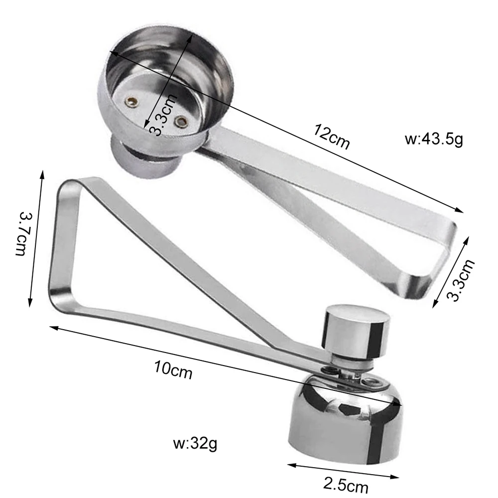 Amazon Best Seller Home KitchenAccessories Creative Eggs Shell Cracker Breaker Cutter 304 Stainless Steel Egg Opener