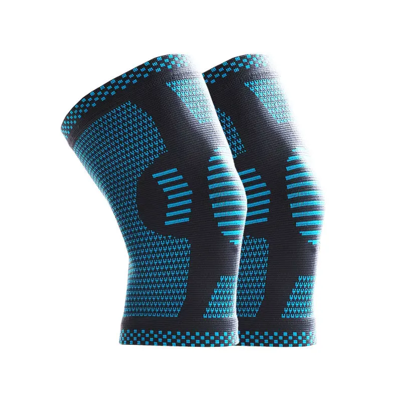 

2020 New Arrivals 3D Knitted Elastic Fibers Nylon Knee Supports Sleeve Compression Sports Knee Brace, Customer