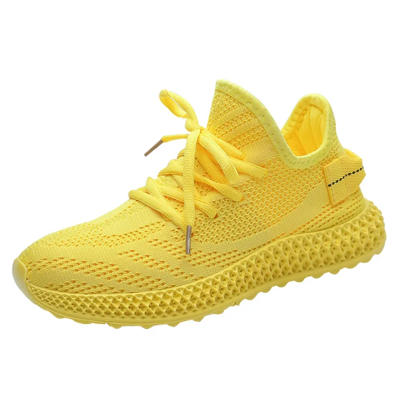 

Dropshipping Wholesale Fashion Mesh Comfortable Running Shoes Colorful Breathable Women Sneakers, Black,yellow,beige,red,green,pink,blue