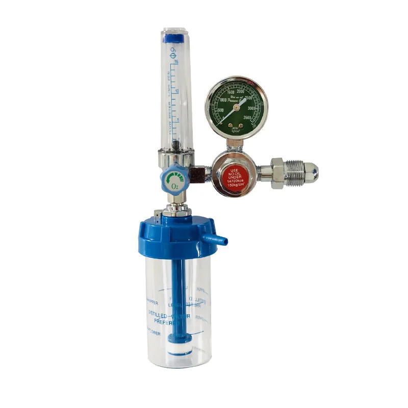 
Brass material of buoy medical oxygen regulator with Flow control regulator 