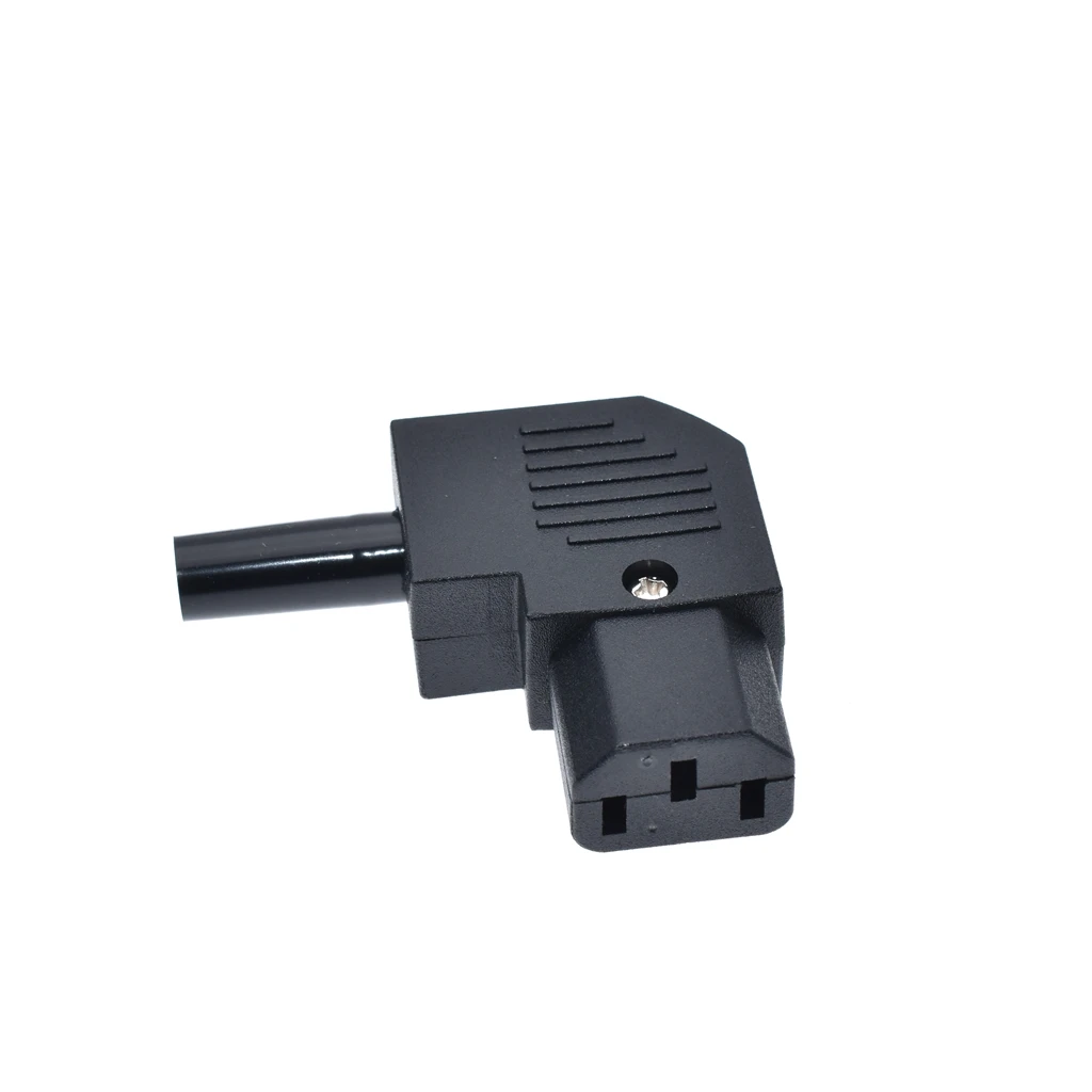 Durable IEC C13right angle rewirable connector 3 pin female power plug socket_vi 