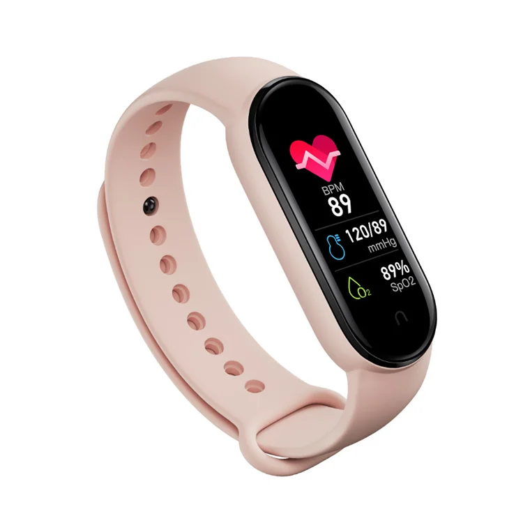 

Smart Band M6 Men Women Fitness Bracelet Tracker Heart Rate Monitor Blood Pressure Mi band 6