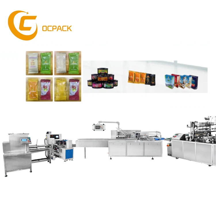 

Full Automatic Hookah Cigaretees Tobacco Box Packing Machine for production line