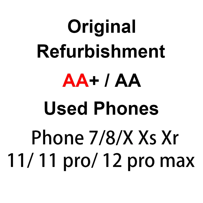 

Used Original Unlocked Mobile Phones For iPhone 6 6s 7 8 Plus Smartphone For iPhone X Xr Xs Max 11 Pro Max Second Hand Phones, Black silver gold