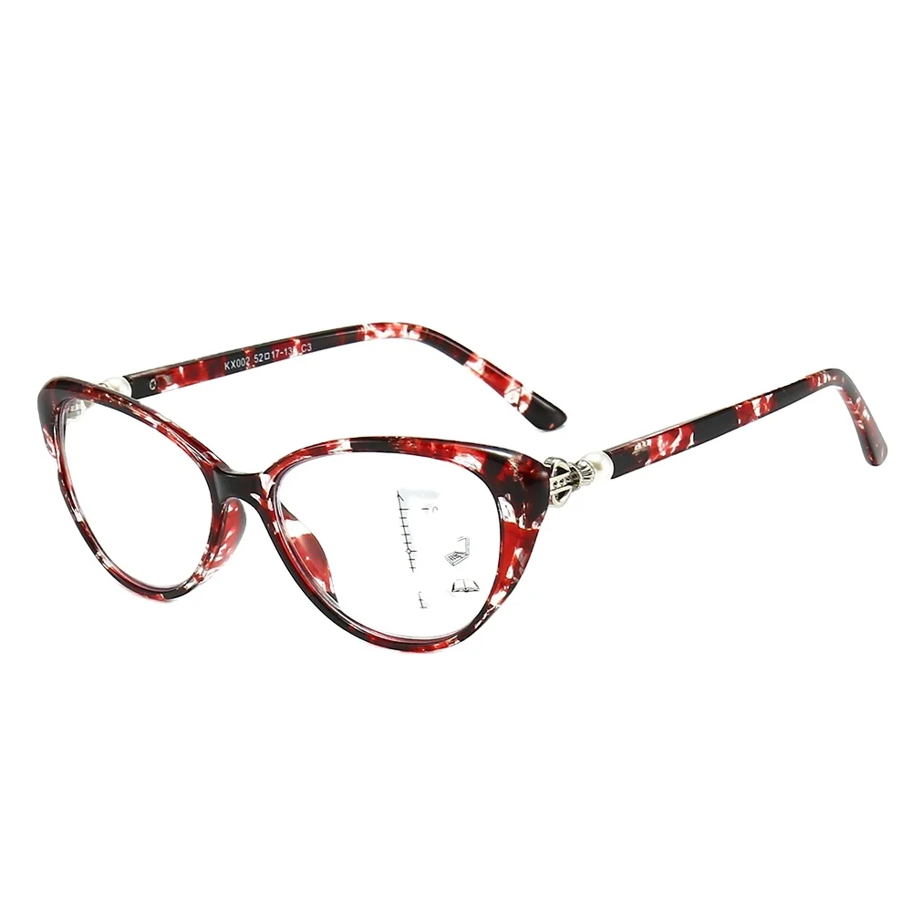

RENNES [RTS]easonal Introduction Of Designer Inspired Cat Eye PC Blue Light Dropping Reading Glasses With Progressive