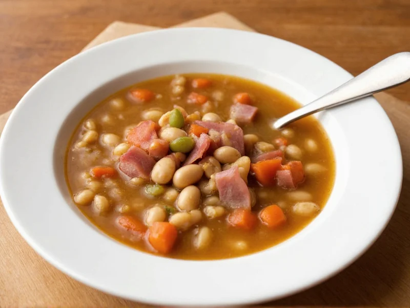 recipe ham bean soup