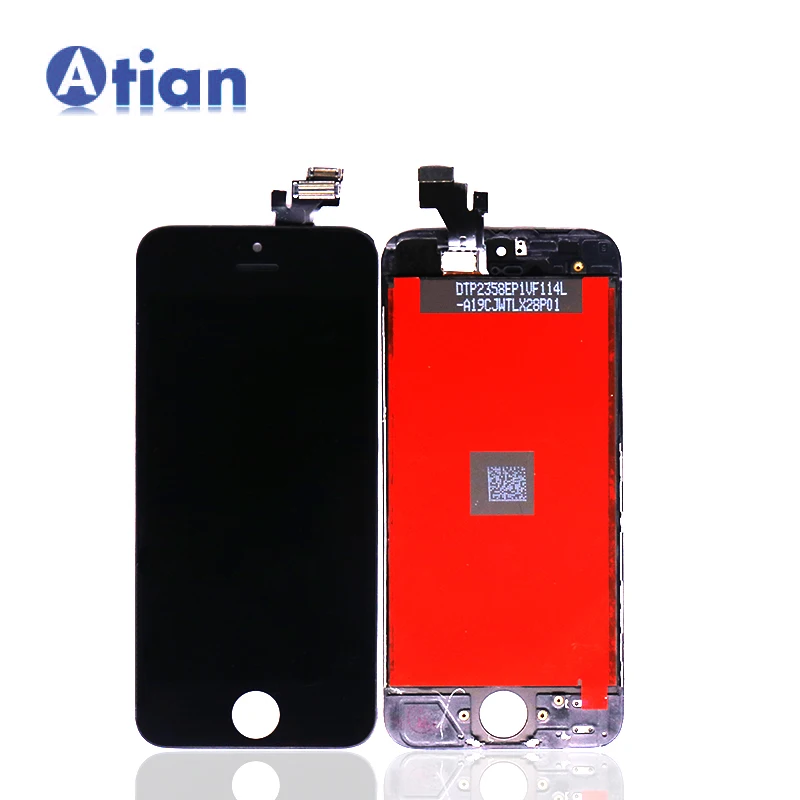 

5G Lcd Touch Screen Display Digitizer Replacement Parts Display Touch Panel Assembly for iPhone 5 5G, Black/white