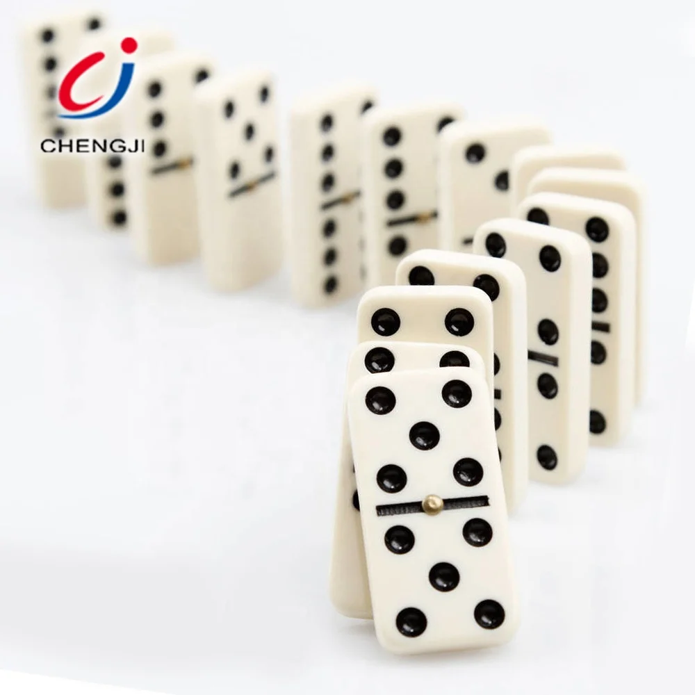 

Educational plastic cheap children creative mini racing building domino game