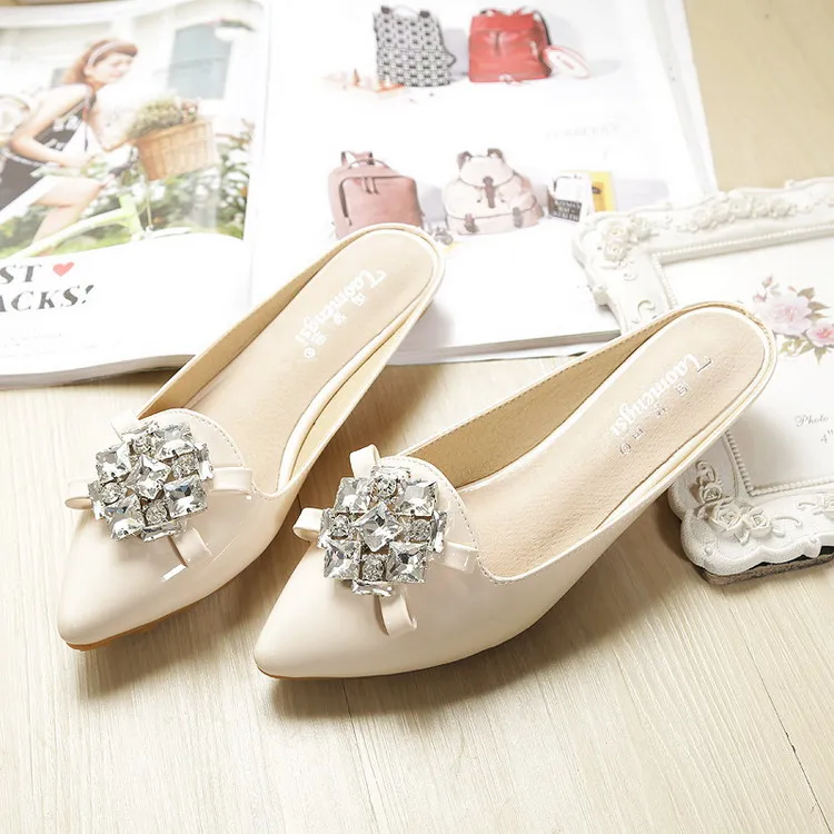 

Ready To Ship Shoes PU Leather Flat Shoes Flat Shoes For Women