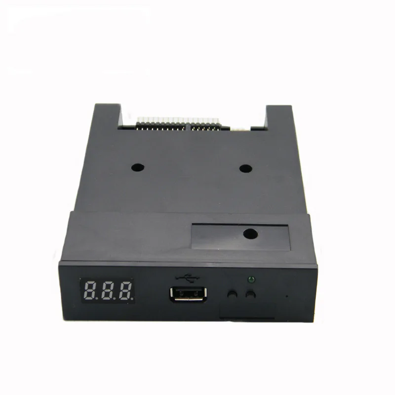 

3.5" SFR1M44-U100K Floppy Disk Drive To USB Emulator Simulation For Musical,Knitting, CNC and injection mould machine, Black