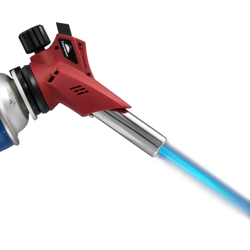 

Camping Hiking Gas Cooking Torch Burner Multiple Function Flame Gun Charcoal Electronic Ignition Flame Gun No Preheating