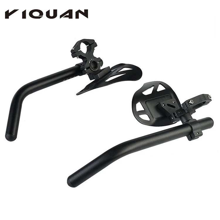 

Newest Selling Aluminum Alloy Bicycle Rest Handlebar Outdoor Cycling Road Bike TT Handlebar Bicycle Handlebar Grips, Black