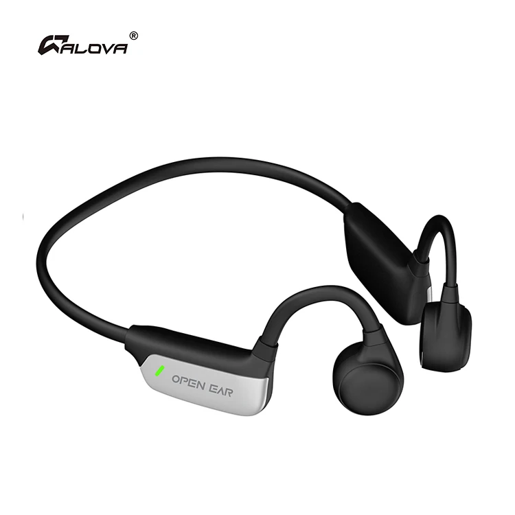 

ALOVA Open Ear Sport Wireless Bluetooth Headset Bone Conduction Headphone Earphone