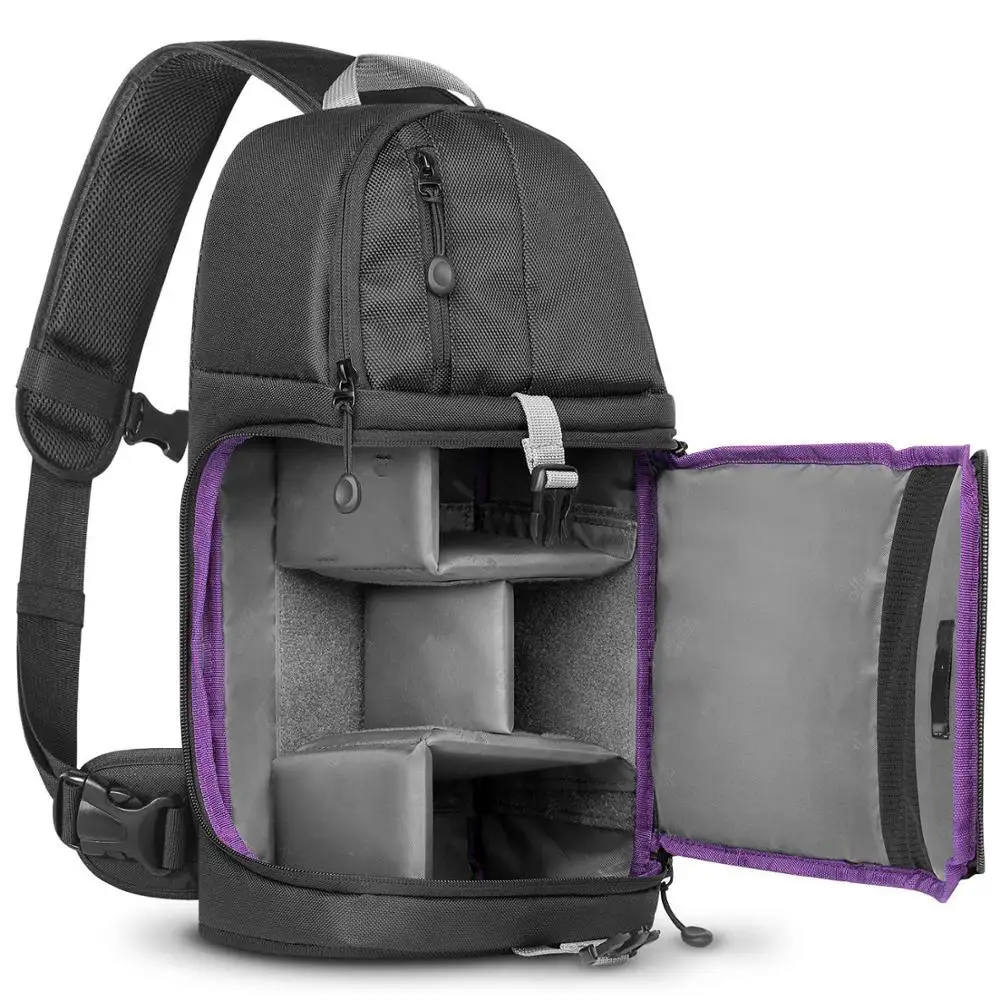 

Camera Sling Backpack Bag for DSLR and Mirrorless Cameras Canon Nikon Sony Pentax
