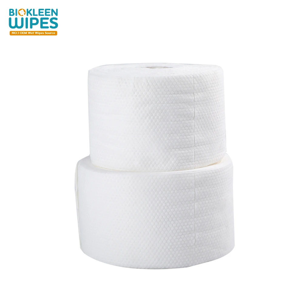 

Biokleen flushable dry wipes roll disposable dry bamboo wipes barrel dry organic towel wipes unscented