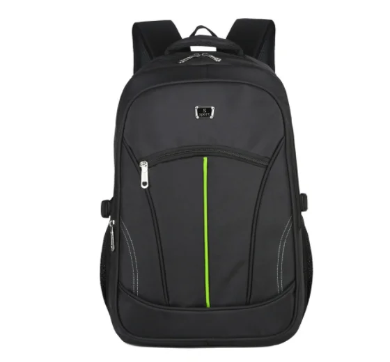 

custom fashion design business computer bag black waterproof oxford custom service laptop backpack with computer compartment, 4 colors