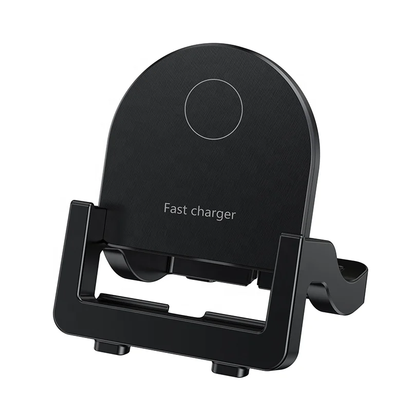 15W Fast Charging Stand Qi Wireless Mobile Cellphone Fast Charger Stand Holder Wireless Charger