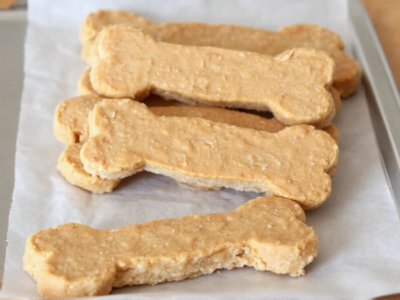 homemade peanut butter dog treats