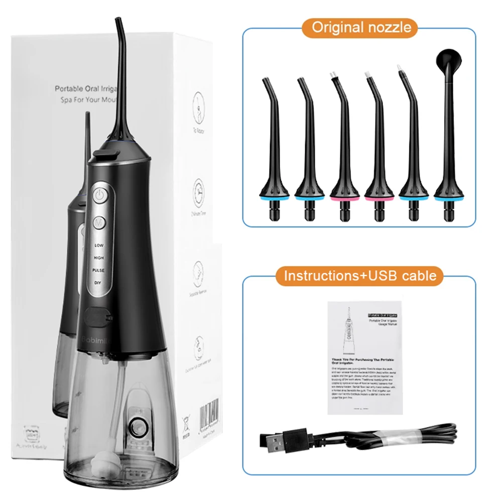 

Premium quality pressure wit dental water flosser for teeth gums braces care