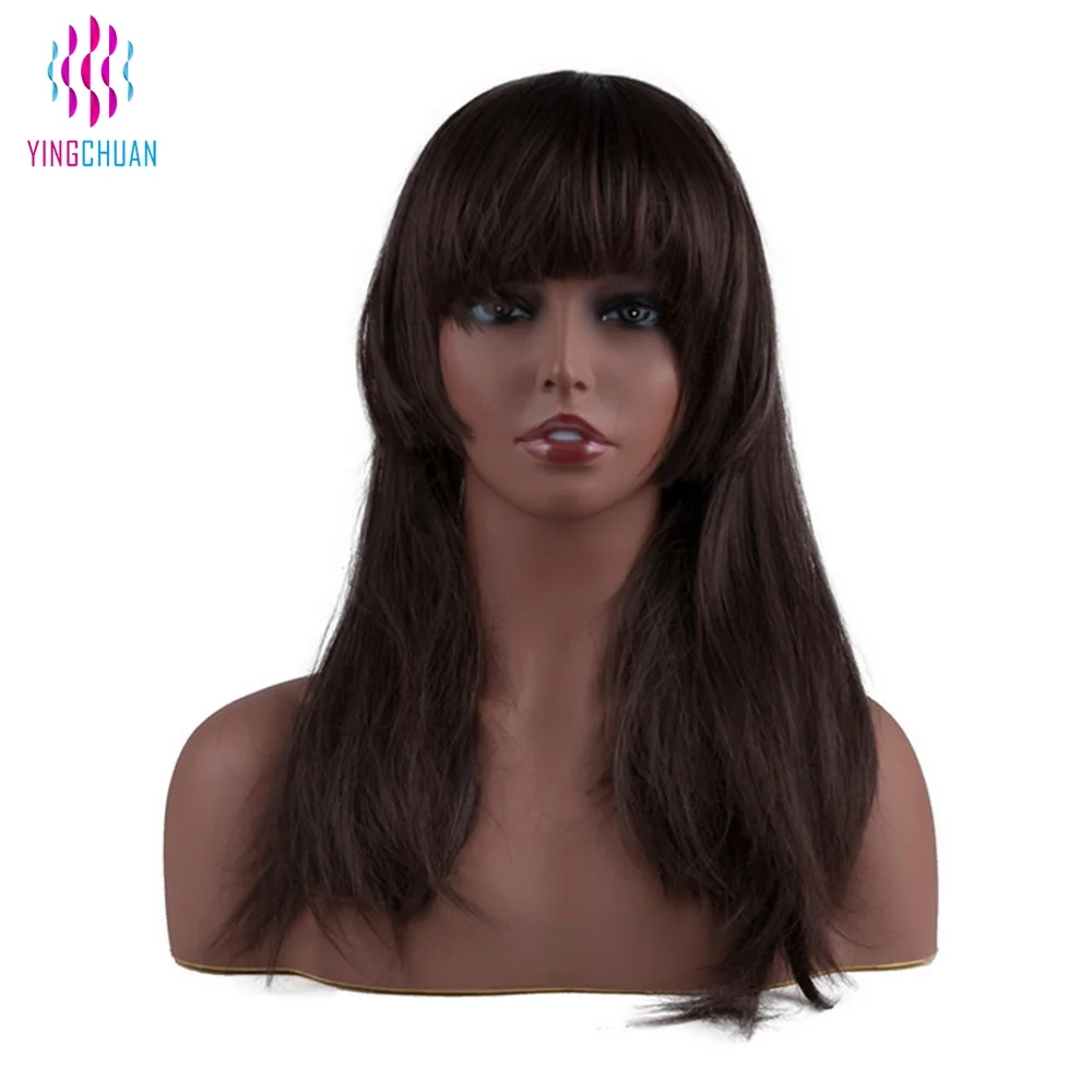 

African cheap wig mannequin head with shoulders, As your demand