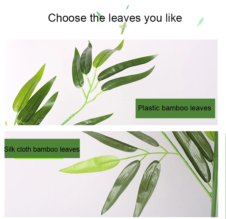 Wholesale Outdoor Artificial Lucky Bamboo Plants Artificial Bamboo Tree