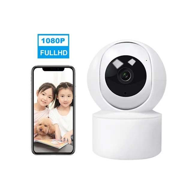 

Wholesale OEM 1080p camera indoor auto tracking audio smart baby & pet monitor Wifi camera