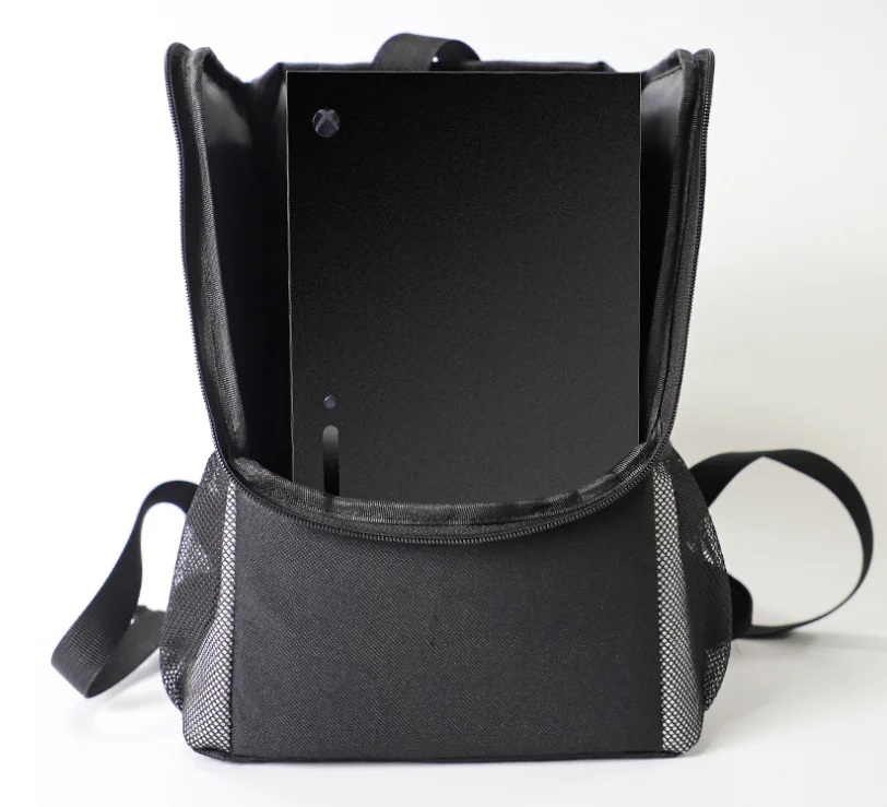 

New for XBOX series game console portable large capacity backpack waterproof storage bag protective travel box, Picture