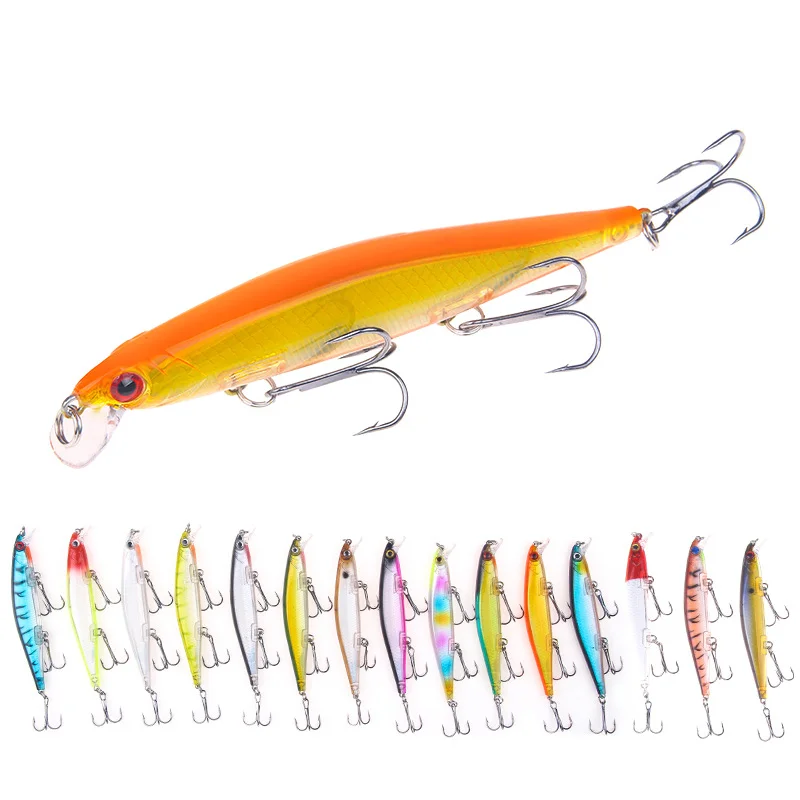 

Low MOQ 11cm Lure Fishing Lure Micro Minnow Lures Sinking For Grass Carp Bait, 15 colors