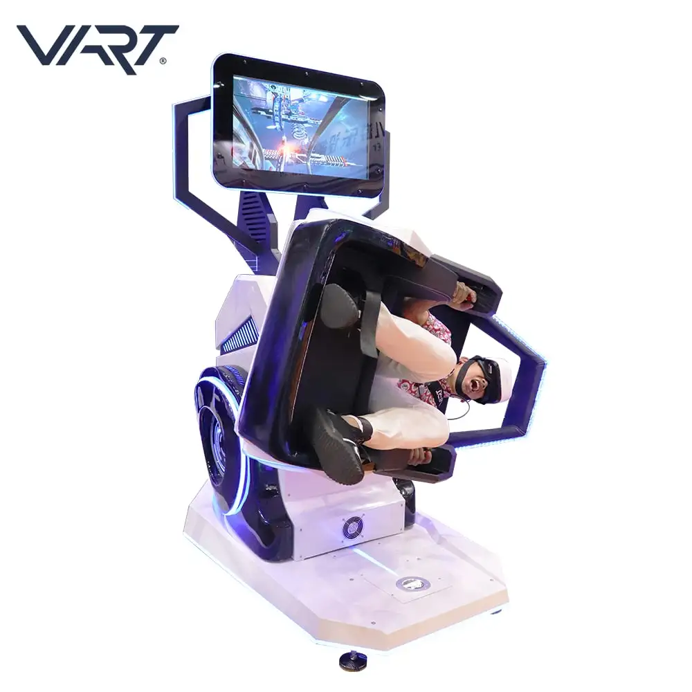 

2021 VART Original Hot Sales VR Equipment 360 VR Chair Crazy Flight Games Virtual Reality Simulator