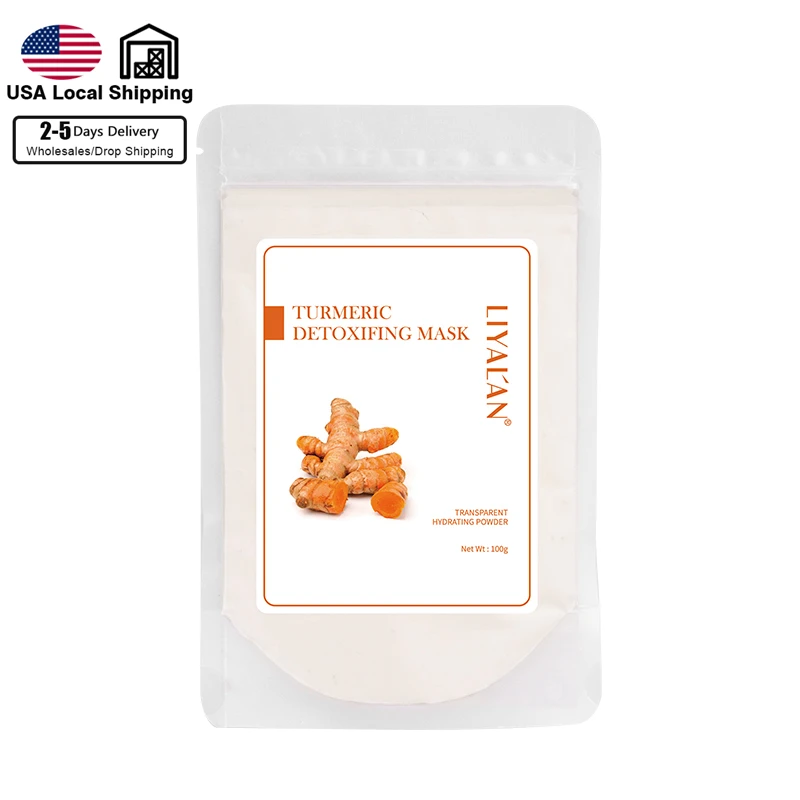 

OEM Skin Care Rose Turmeric Jelly Mask Powder Spa Beauty Soft Peel Off Face Body Hydro Jelly Facial Mask, Customized color