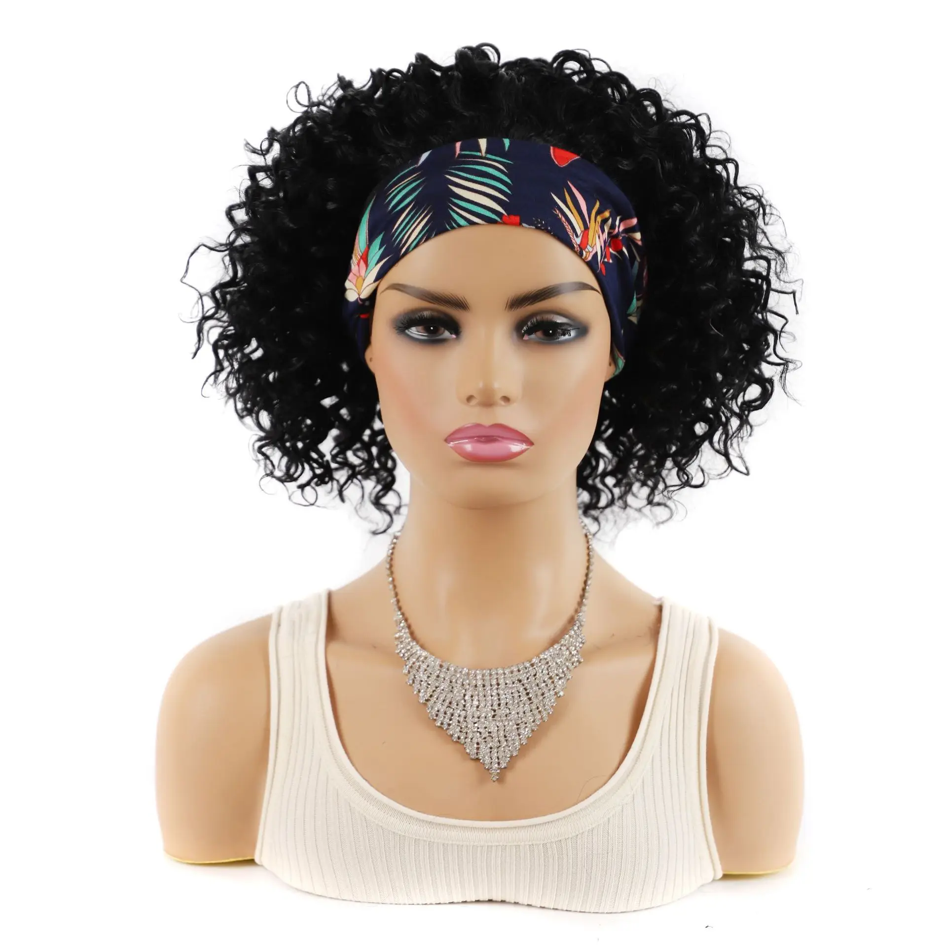 

Vast drop shipping wholesale headband wig human hair deep wave headband wigs for black women wig headband