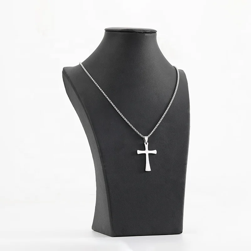 

Custom Name Necklace Hip Hop Cross Necklace Stainless Steel Jewelry Fashion Necklaces