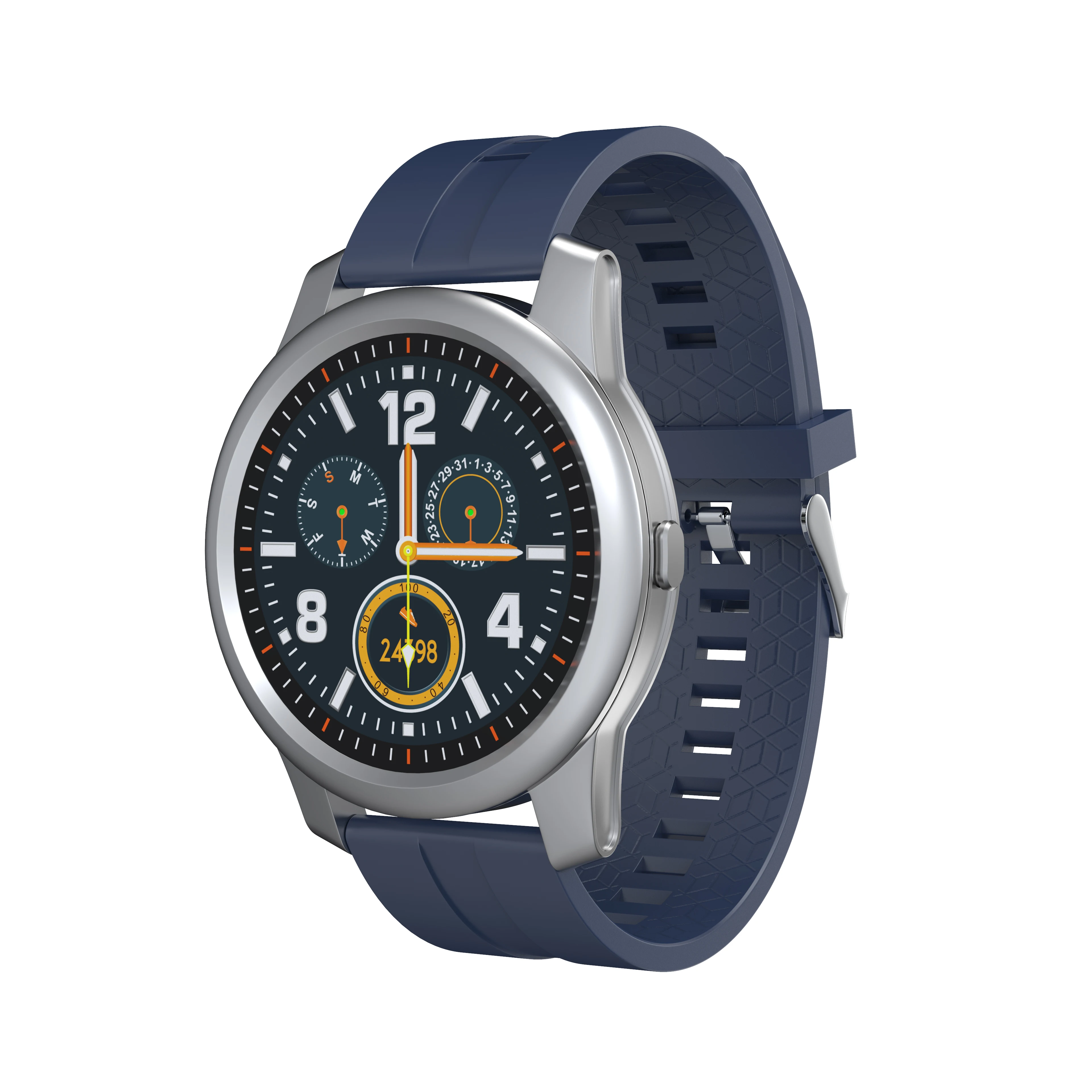 

2020 Hot Sale New F12 Smart Watch 1.3 Inch Full Round Screen Full Touch Heart Rate Monitor Sports Business 2020 Smartwatch