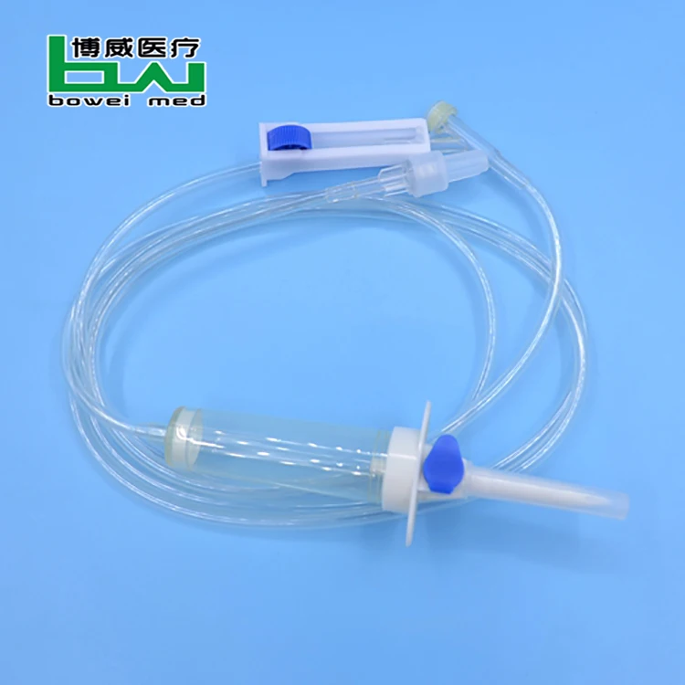 
Disposable medical saline parts of iv infusion giving set for infusion pump pediatric with burettec infusions chinese price 