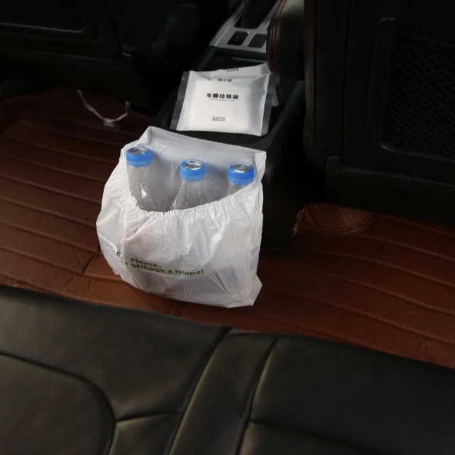 
Customized Car Trash Bag Garbage Bag Plastic Waste Bag For Car 