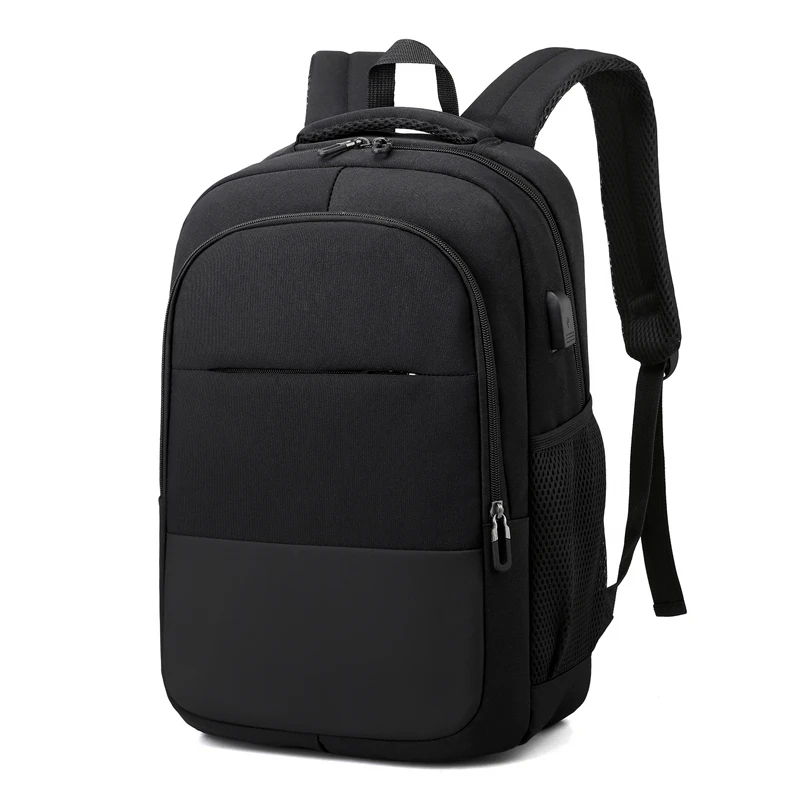 

Factory hot sell bag 15.6inch usb waterproof notebook wholesale travel custom school laptop backpack, Black