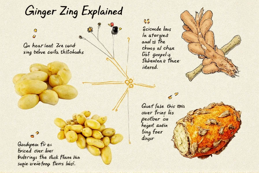Fresh ginger root showing fibrous texture and pale yellow interior
