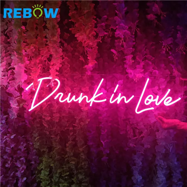 

Drop Shipping Wall-mounted Custom Neon Sign Letters Led Neon Sign Light