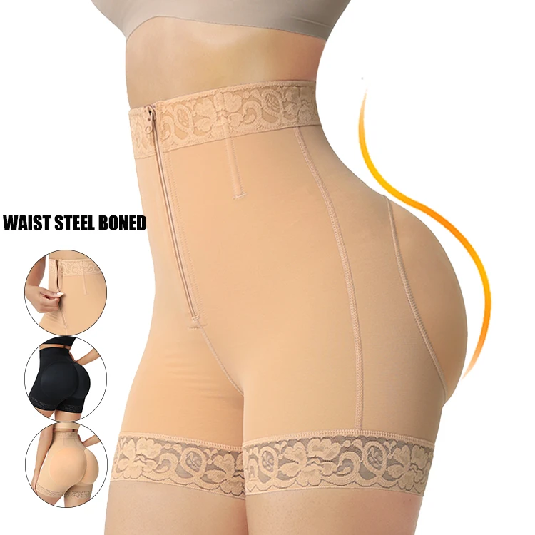 

Wholesale Seamless Shapewear Shorts Enhancer Butt Lifter High Compression Body Shaper Shorts