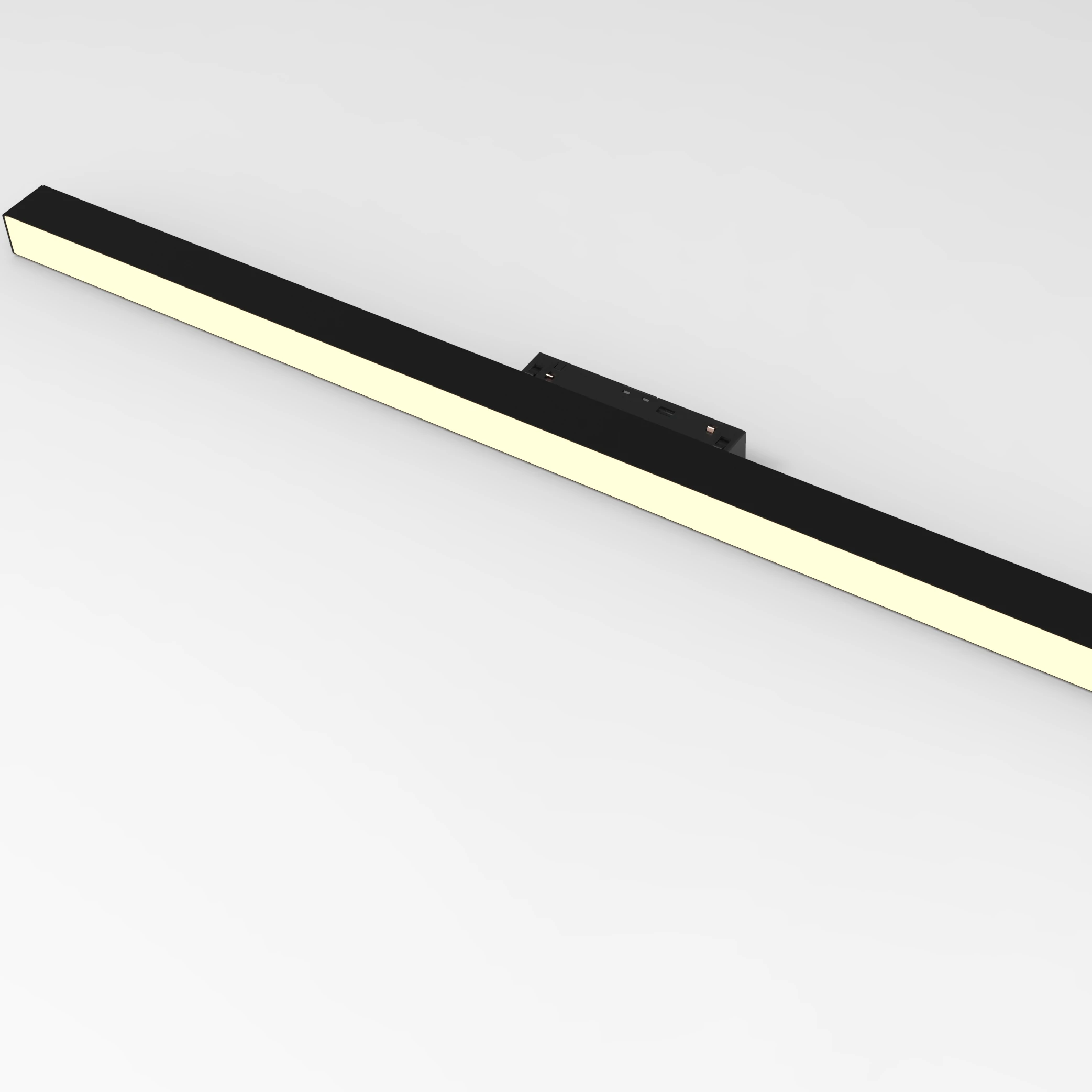 Factory direct sale 120 degree Indoor lighting LED rail light magnetic Track light system