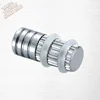 Solid shelf support bracket for cabinet glass board